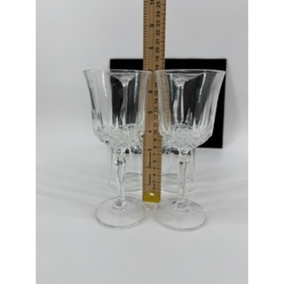 Set of 4 American Heritage by St George Crystal‎ Wine Glasses - Picture 5 of 5